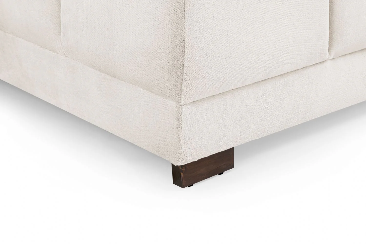 Azzuro Sofa Cream Footstool - Image 2