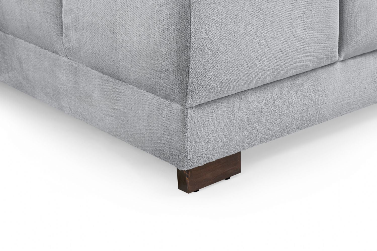 Azzuro Sofa Grey Footstool - Image 3