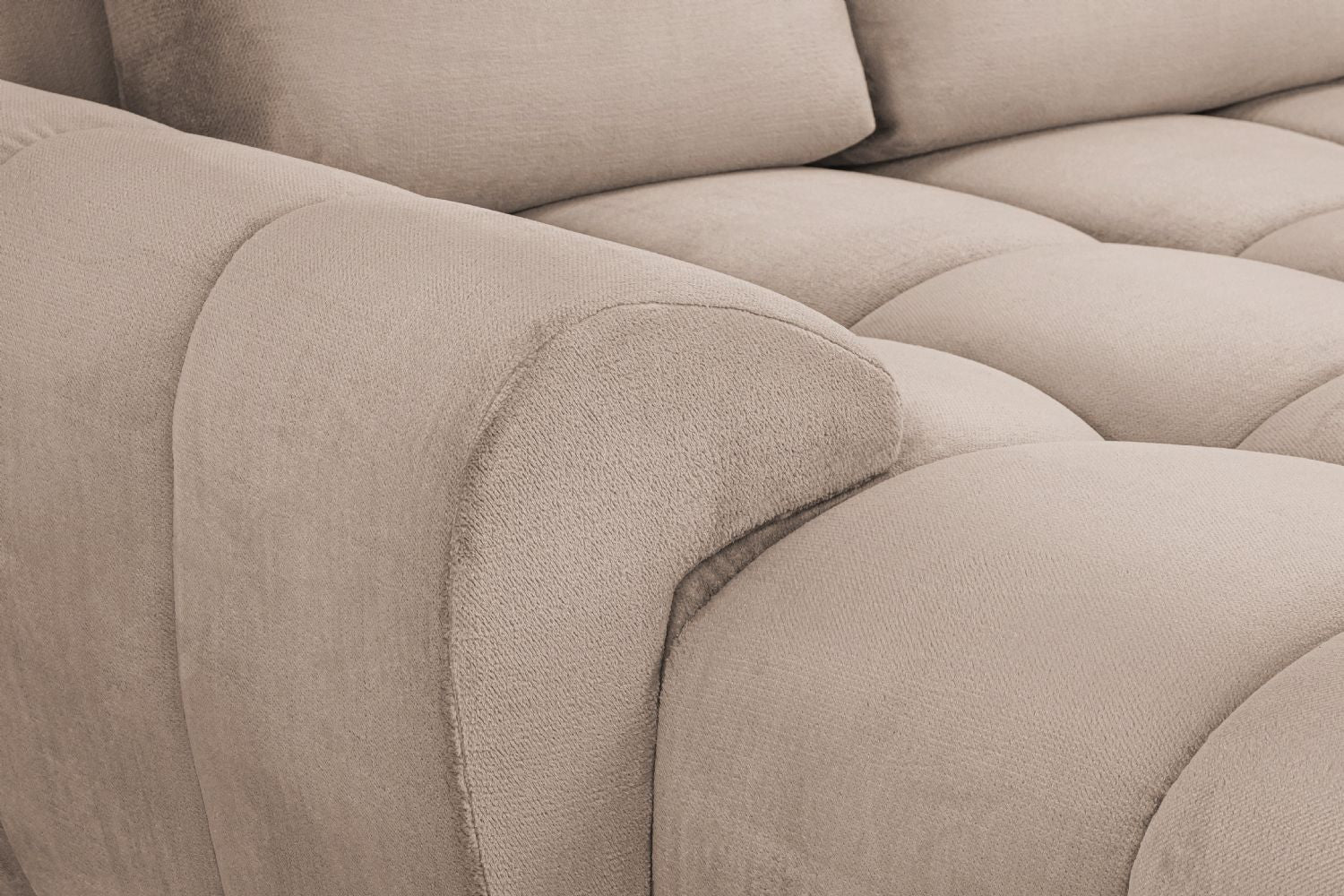 Azzuro Sofa Mocha U Shape Corner - Image 4