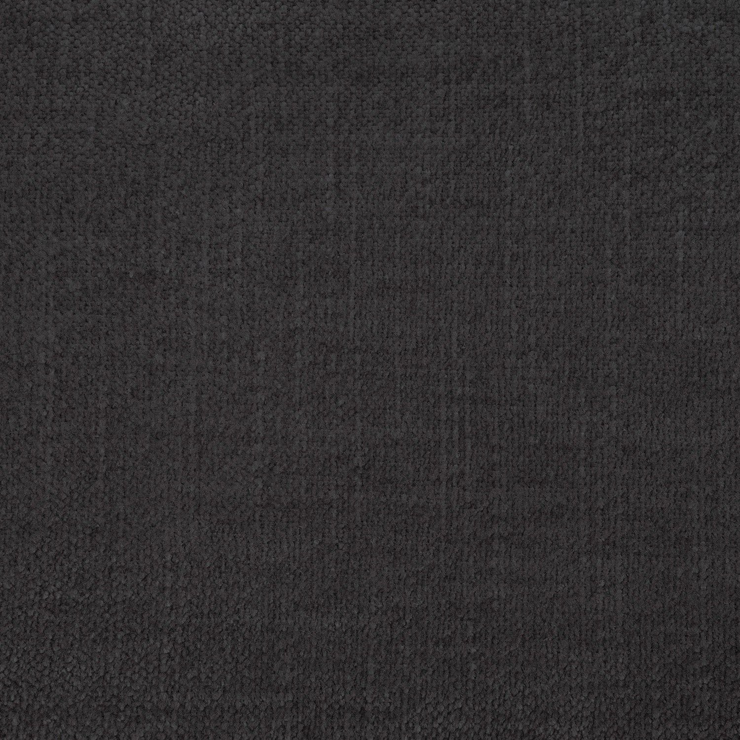 Black Fabric Upholstered Left Hand Facing Corner Sofa - Image 7