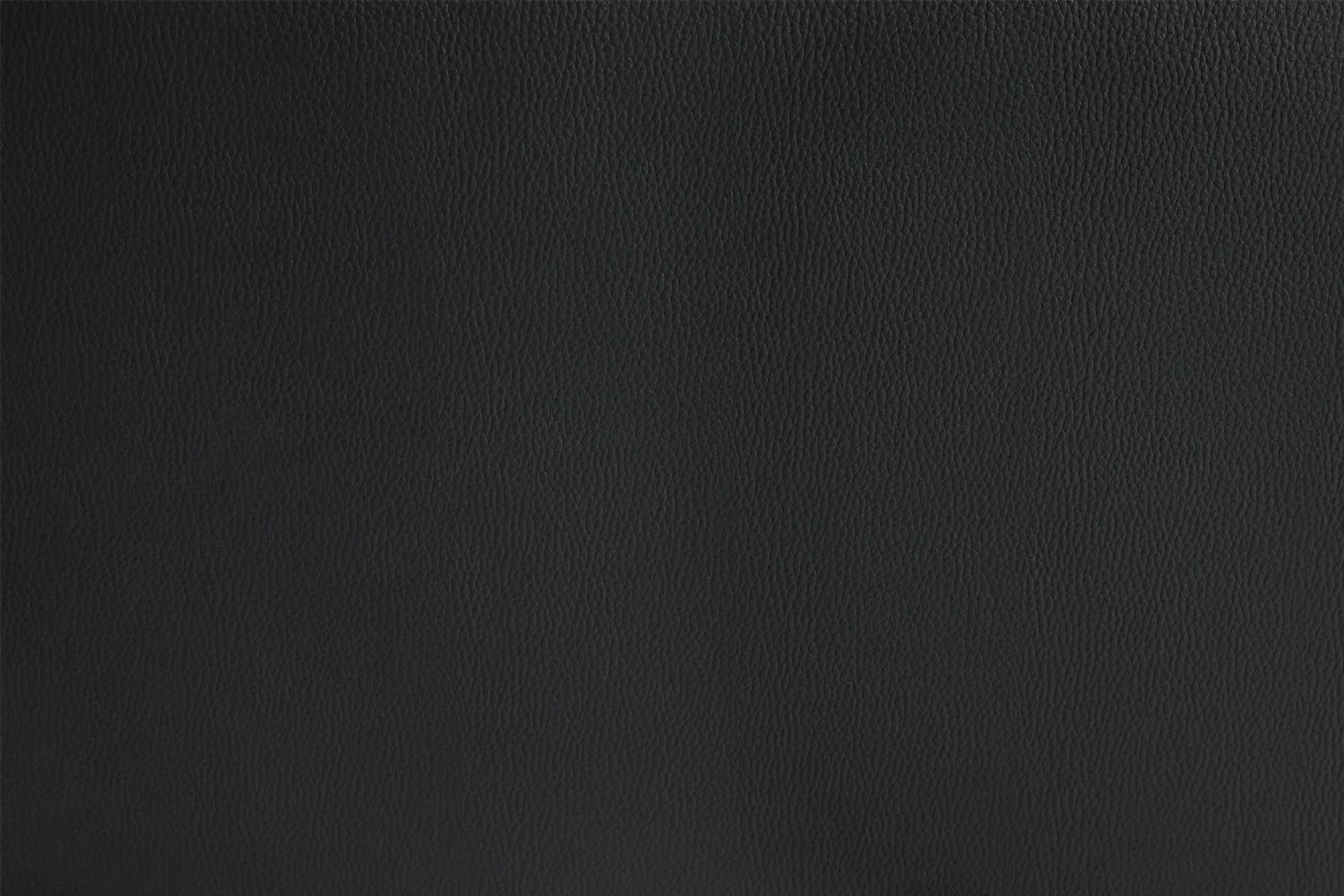 Black Leather 3 Seater Sofa Walnut Wooden Feet - Image 6