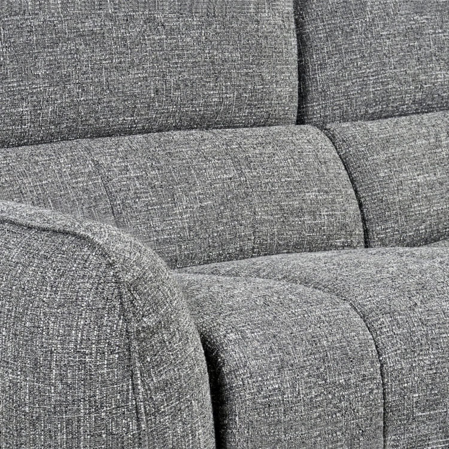 Charcoal Fabric Electric Recliner Corner Sofa Left Hand Facing - Image 5