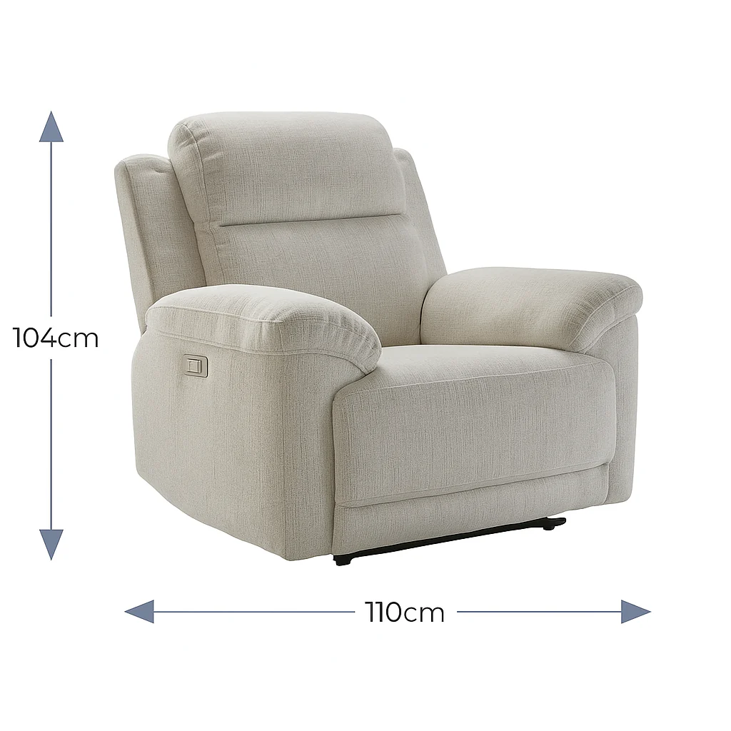 Roland Manual Recliner Sofa with Center Console & Cup Holder - Image 20