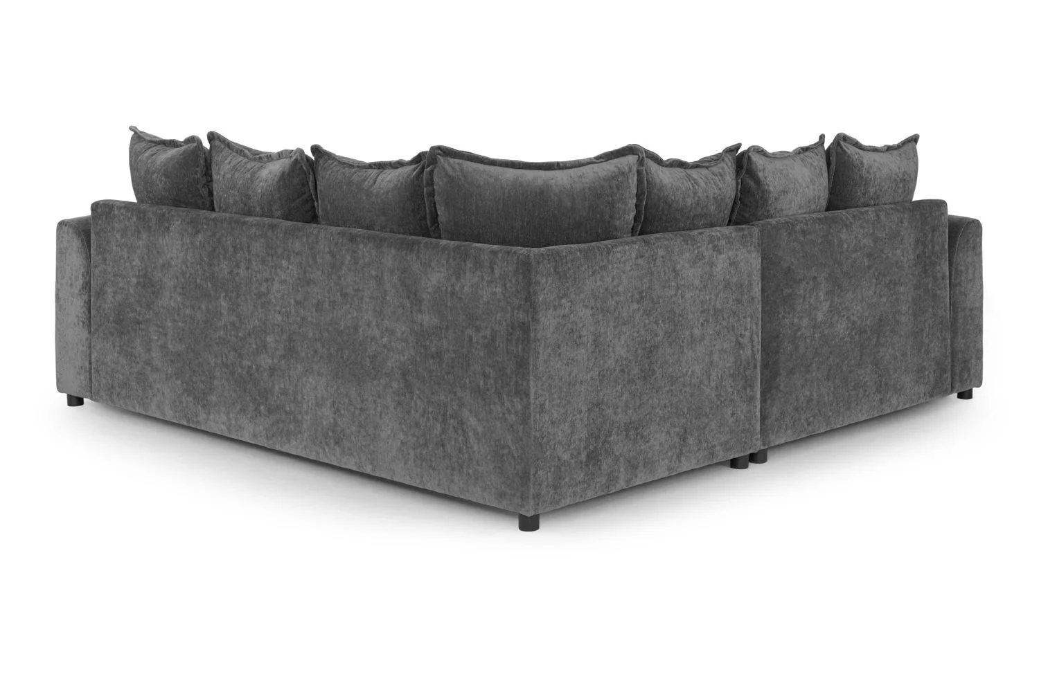 Grey Fabric Large Scatter Back Corner Sofa Group - Image 2