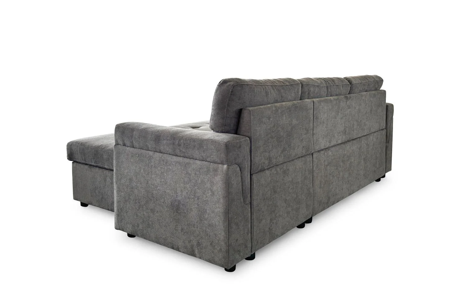 Grey Fabric Universal Corner Sofabed - Image 7