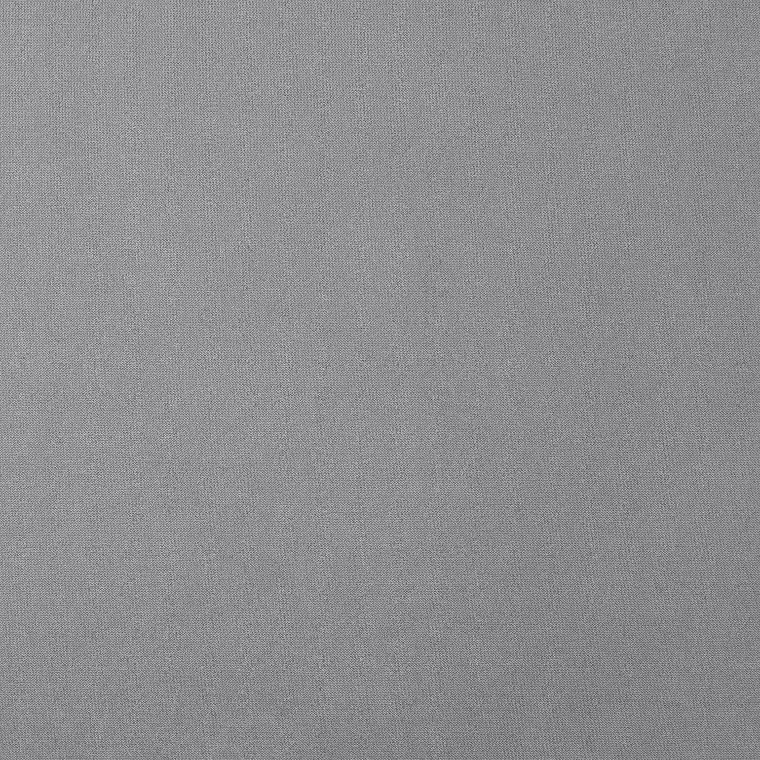 Grey Fabric Upholstery U Shape Corner Sofa Black Feet - Image 7