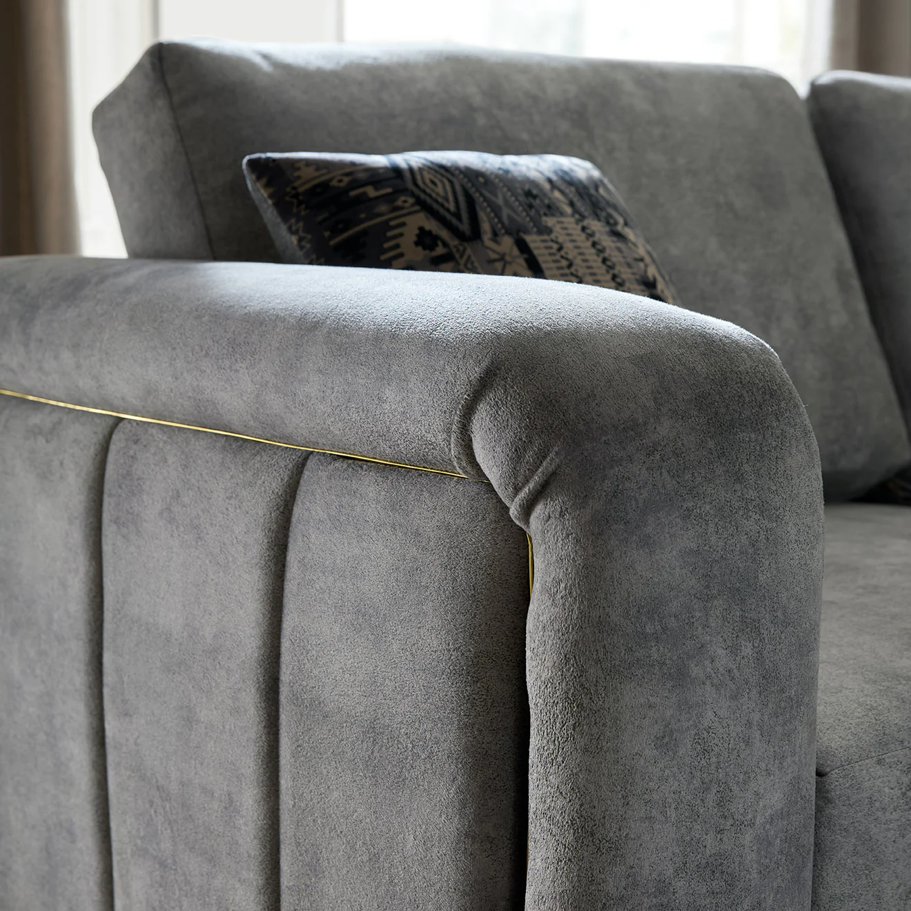 Madrid Fabric Sofa Contemporary Comfort with Customisable Elegance - Image 4