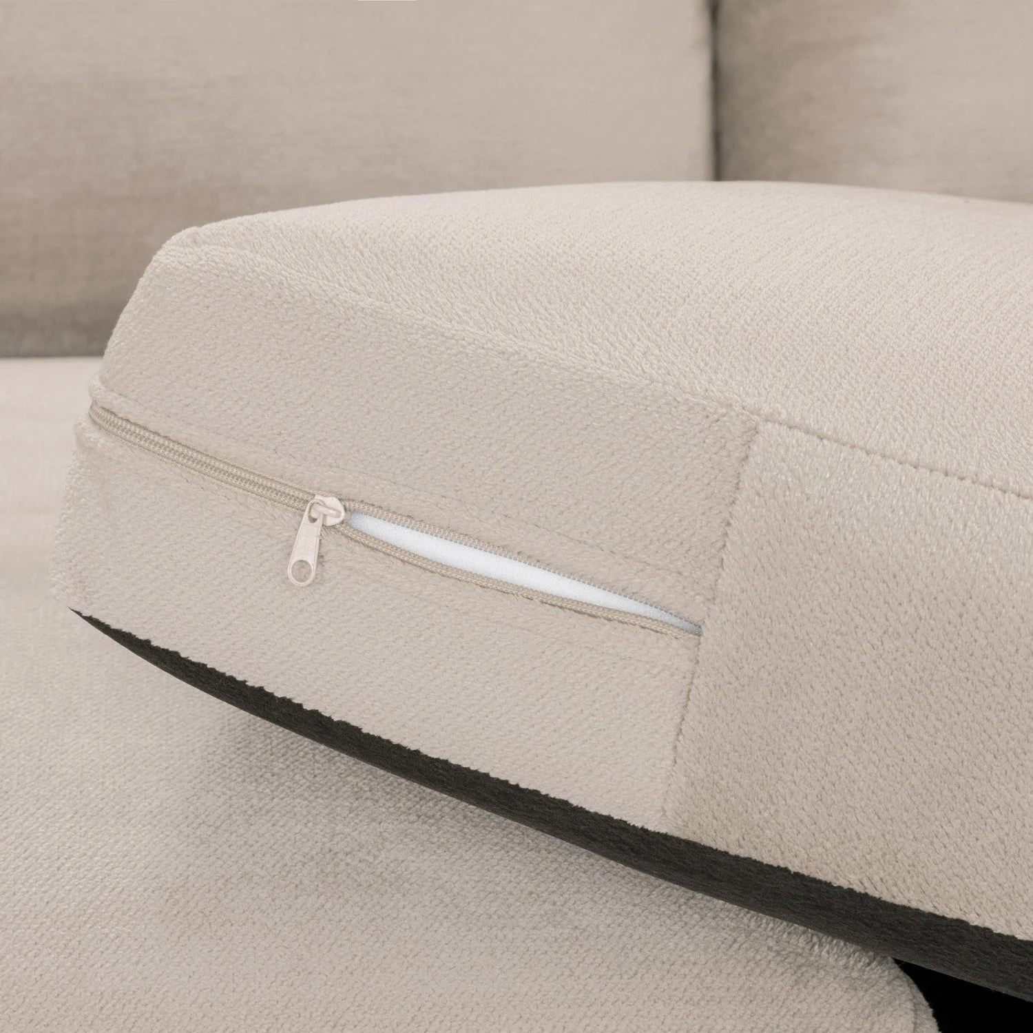 Mocha Velvet Upholstery Armchair - Image 6