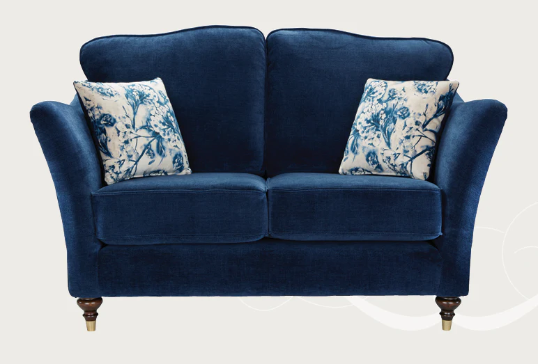 Windsor Fabric Sofa in Aston Navy Blue Velvet Fabric and Different Color Options - Image 10