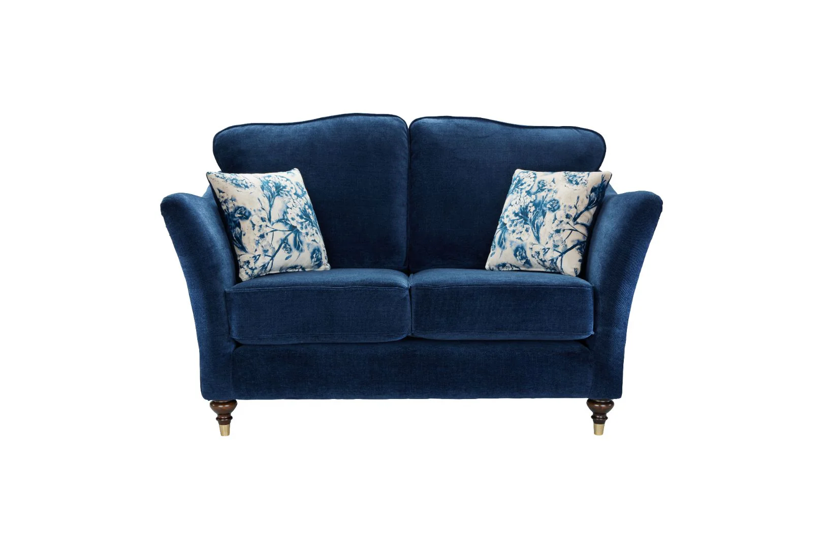 Windsor Fabric Sofa in Aston Navy Blue Velvet Fabric and Different Color Options - Image 6