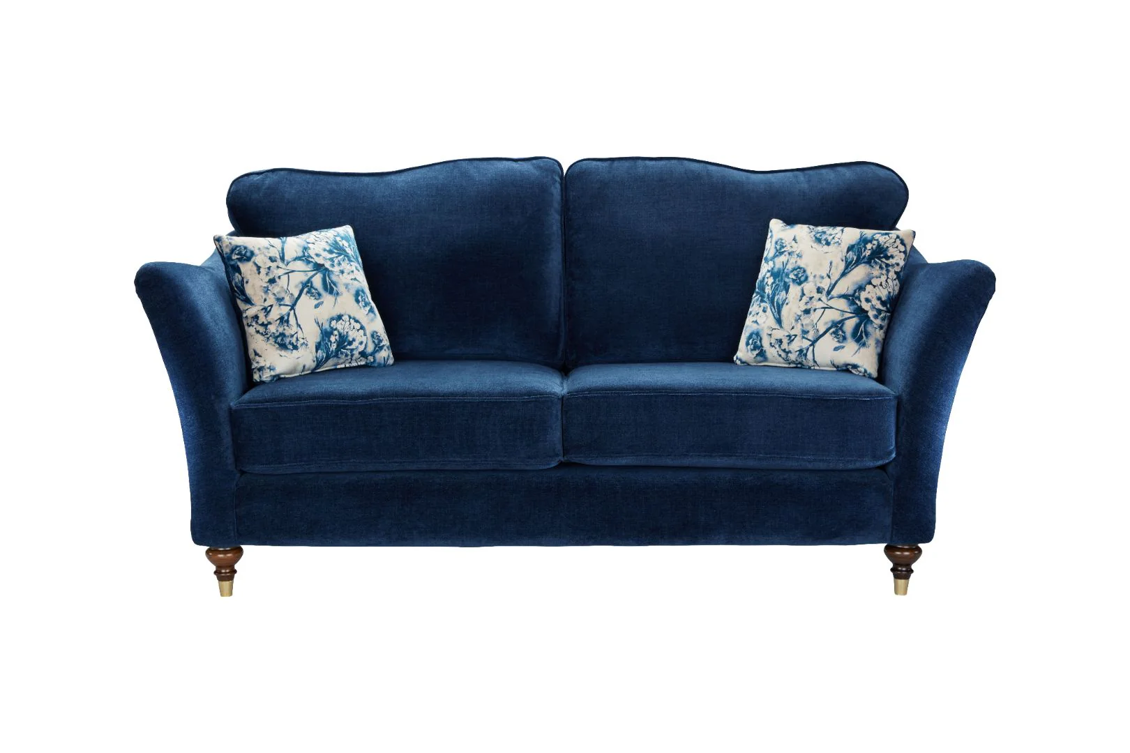 Windsor Fabric Sofa in Aston Navy Blue Velvet Fabric and Different Color Options - Image 7